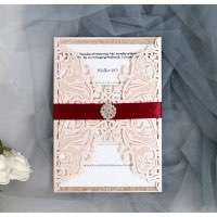 Greeting Card Laser Invitation Card Vellum Paper Invitation Customization